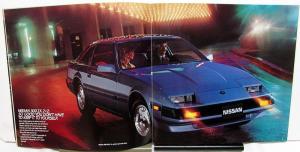 1985 Nissan 300 ZX Dealer Sales Brochure Features Options Specifications