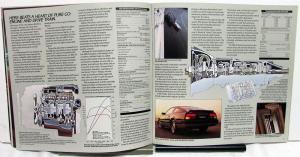1985 Nissan 300 ZX Dealer Sales Brochure Features Options Specifications