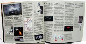 1985 Nissan 300 ZX Dealer Sales Brochure Features Options Specifications