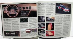 1985 Nissan 300 ZX Dealer Sales Brochure Features Options Specifications