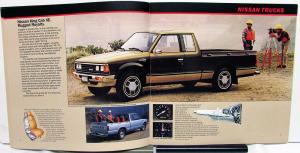 1983 Nissan Trucks Dealer Sales Brochure Pickup King Cab Sport Truck