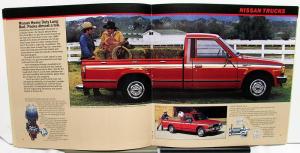 1983 Nissan Trucks Dealer Sales Brochure Pickup King Cab Sport Truck