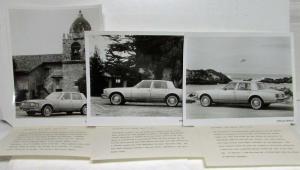 1975 Cadillac Seville Media Press Kit W/ Photos