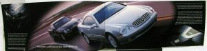 2001 Mercedes-Benz CL-Class Dealer Prestige Sales Brochure Large