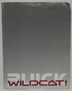 1985 Buick Wildcat Concept Car Auto Show Press Kit