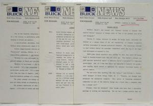 1985 Buick Wildcat Concept Car Auto Show Press Kit