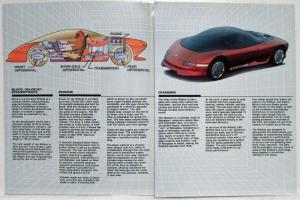 1985 Buick Wildcat Concept Car Auto Show Press Kit