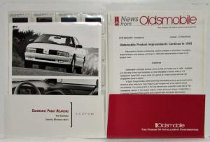 1993 Oldsmobile Press Kit - Cutlass 88 98 Silhouette Bravada Anthem Concept