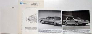 1988 Chrysler New Model Press Kit with Envelope Portofino LeBaron Conquest
