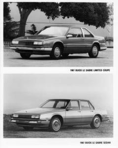 1987 Buick LeSabre Limited Coupe & Sedan Press Photo 0138