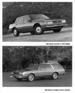 1988 Buick Electra T-Type Sedan & LeSabre Estate Wagon Press Photo 0159
