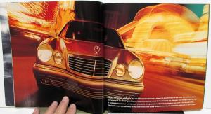 1996 Mercedes-Benz E Class Dealer Prestige Sales Brochure W/Features Booklet