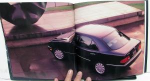 1996 Mercedes-Benz E Class Dealer Prestige Sales Brochure W/Features Booklet