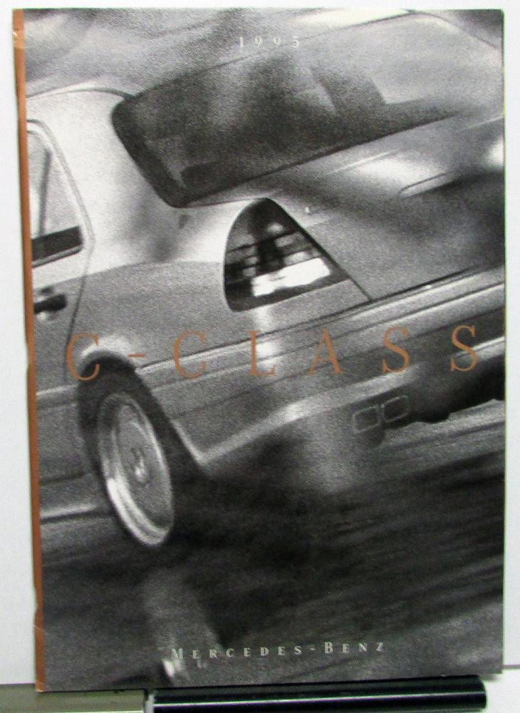 1995 Mercedes-Benz C Class Dealer Prestige Sales Brochure Large Features