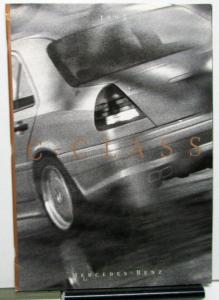 1995 Mercedes-Benz C Class Dealer Prestige Sales Brochure Large Features