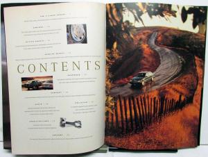 1995 Mercedes-Benz C Class Dealer Prestige Sales Brochure Large Features