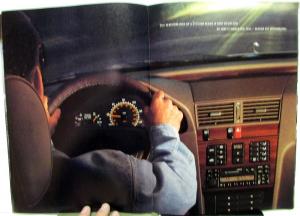 1995 Mercedes-Benz C Class Dealer Prestige Sales Brochure Large Features