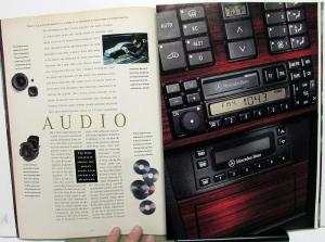 1995 Mercedes-Benz C Class Dealer Prestige Sales Brochure Large Features