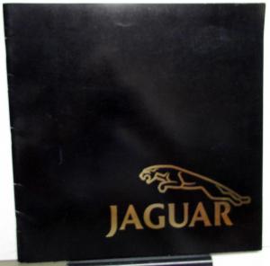 1985 Jaguar Dealer Sales Brochure XJ12 Vanden Plas XJ6 Sovereign Features
