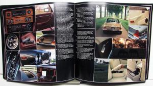 1985 Jaguar Dealer Sales Brochure XJ12 Vanden Plas XJ6 Sovereign Features