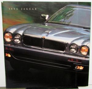1996 Jaguar Dealer Full Line Sales Brochure XJ6 Vanden Plas XJR XJ12 XJS