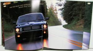 1996 Jaguar Dealer Full Line Sales Brochure XJ6 Vanden Plas XJR XJ12 XJS
