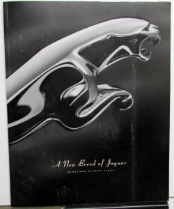 1998 Jaguar Dealer Prestige Sales Brochure XK8 XJ8 Vanden Plas XJR