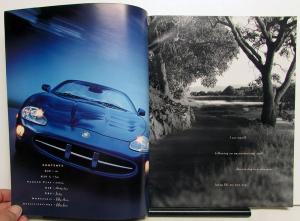 1998 Jaguar Dealer Prestige Sales Brochure XK8 XJ8 Vanden Plas XJR