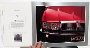 1989 Jaguar Foreign Dealer Sales Brochure Dutch Text XJ6 Sovereign Daimler