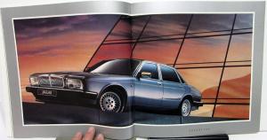 1989 Jaguar Foreign Dealer Sales Brochure Dutch Text XJ6 Sovereign Daimler