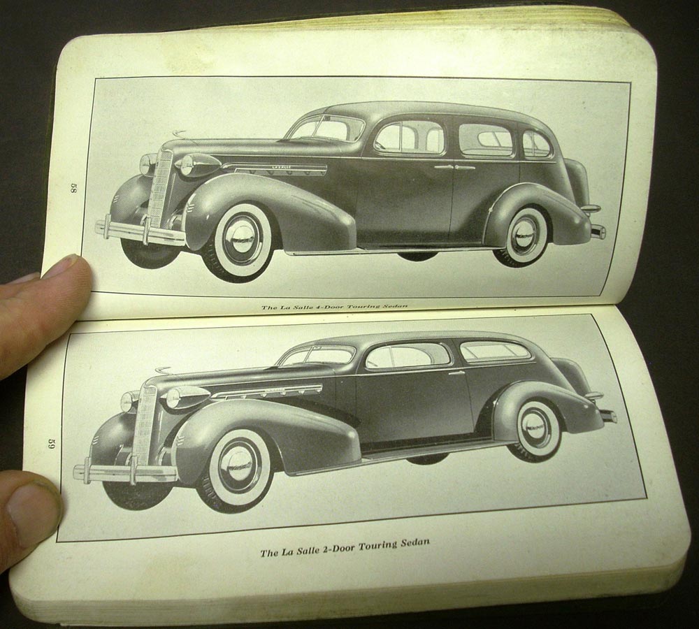 1936 lasalle brochure