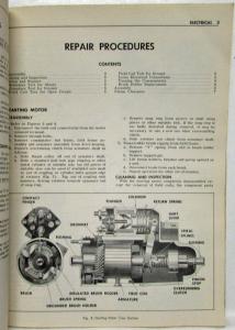 1965 Studebaker Service Shop Repair Manual Supplement