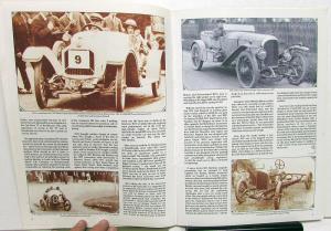 1984 Bentley Promotional 65th Anniversary Historical Brochure Large Photo Album