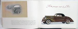 1939 Lincoln V-12 Custom Brunn Judkins LeBaron Willoughby Sale Brochure Oct 38