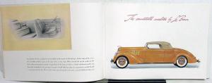 1939 Lincoln V-12 Custom Brunn Judkins LeBaron Willoughby Sale Brochure Oct 38