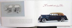 1939 Lincoln V-12 Custom Brunn Judkins LeBaron Willoughby Sale Brochure Oct 38