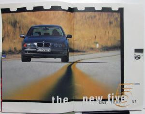 1996 BMW Detroit Auto Show FahrWerk Commemorative Magazine Large News