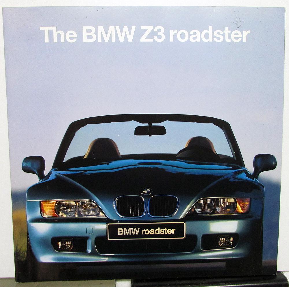 1996 BMW Z3 Roadster Dealer Prestige Sales Brochure 007 James Bond Goldeneye Car
