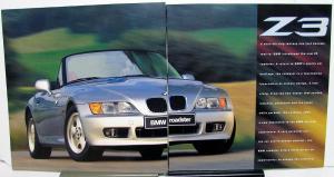 1996 BMW Z3 Roadster Dealer Prestige Sales Brochure 007 James Bond Goldeneye Car