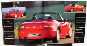 1996 BMW Z3 Roadster Dealer Prestige Sales Brochure 007 James Bond Goldeneye Car