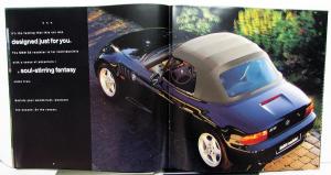 1996 BMW Z3 Roadster Dealer Prestige Sales Brochure 007 James Bond Goldeneye Car
