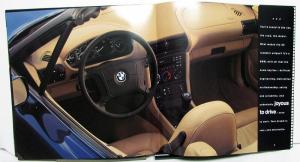 1996 BMW Z3 Roadster Dealer Prestige Sales Brochure 007 James Bond Goldeneye Car