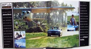 1996 BMW Z3 Roadster Dealer Prestige Sales Brochure 007 James Bond Goldeneye Car