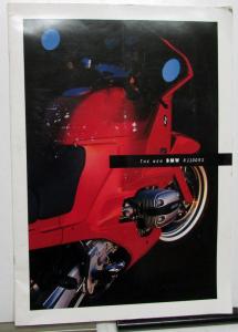 1993 BMW R1100RS Motorcycle Dealer Prestige Sales Brochure Large Features