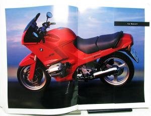 1993 BMW R1100RS Motorcycle Dealer Prestige Sales Brochure Large Features