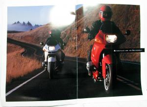 1993 BMW R1100RS Motorcycle Dealer Prestige Sales Brochure Large Features