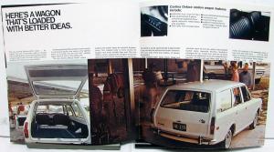 1968 Ford Dealer Cortina Model C Import Sales Brochure GT Deluxe Wagon