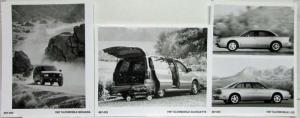 1997 Oldsmobile Auto Show Press Kit - Cutlass 88 Silhouette Aurora Bravada LSS