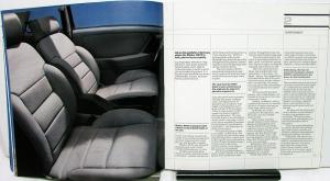 1985 Lincoln Mercury Dealer Merkur XR4Ti Import Dealer Sales Brochure Large