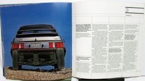 1985 Lincoln Mercury Dealer Merkur XR4Ti Import Dealer Sales Brochure Large